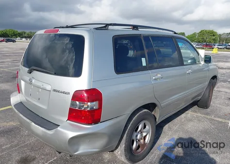 2005 Toyota Highlander z USA, uszkodzony, nr VIN JTEGD21A950106052